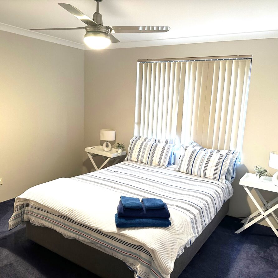 Bedroom two kinross  perth holiday stays