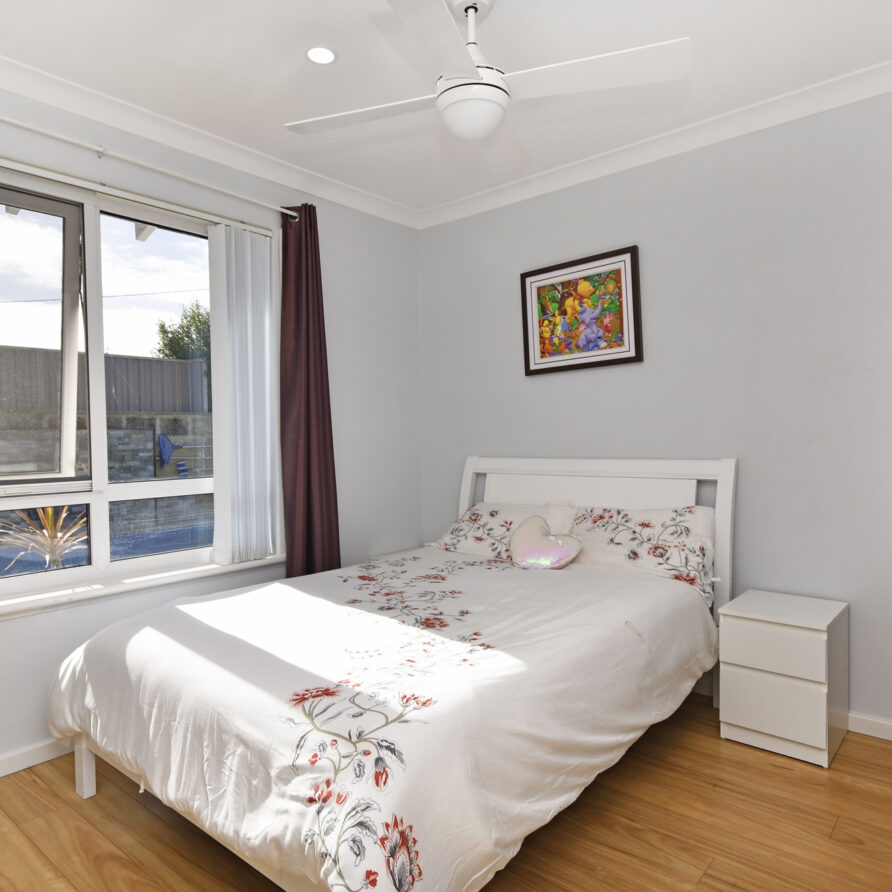 Bedroom four with double bed  perth holiday stays