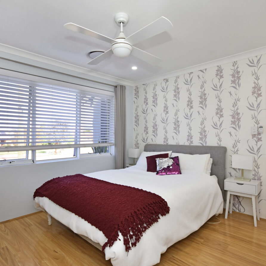 Bedroom two has plenty of room  perth holiday stays